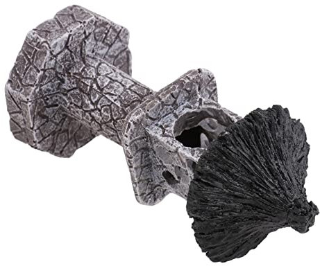 IMIKEYA Aquarium Dekoration Aus Hochwertigem Harz Dekorativer Fisch Und Garnelen Unterschlupf Farb Formbeständig Für Süßwasser Geeignet Attraktives Aquarienaccessoire Für