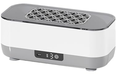 Máquina De Joyería Ultrasónica: Dispositivo De Lavadora De Retención, Herramienta De Limpieza Sonora | Caja De Limpiador Portátil Multipropósito, Unidad De Limpieza De Burbujas De Alta Frecuencia Para