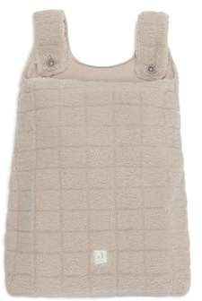 Jollein Aufbewahrungssack Laufgitter - Box Teddy - Warm Sand - Kuscheltier Aufbewahrung - Babybett Organizer - Spielzeugsack - 65x42x3 cm