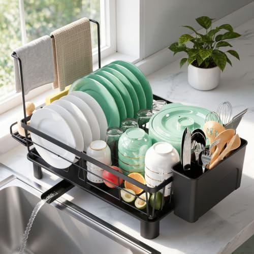 ViviDreamore Escurridor de Platos, Estante de Escurreplatos Cocina XL