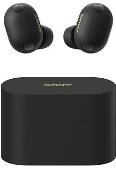 Sony WF-1000XM6 Flagship kabellose Noise Cancelling-Kopfhörer, Bluetooth, In-Ear-Kopfhörer, Sony Hi-Res-Sound, klare Anrufe, 10-Band-EQ, 24 Std.-Akkulaufzeit (NC An), IPX4 – Schwarz