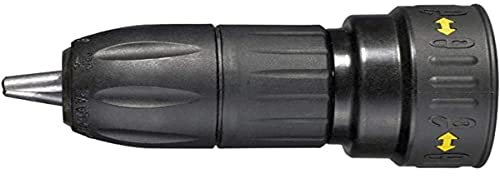 DEWALT DT7017-QZ mandrino speciale - mandrino ad attacco rapido. 2 ghiere in plastica. ideale per d25114k, d25314k, dc224kb, dc234kl. 1.5 x 13 mm