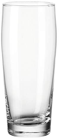 montana willi Trink-Gläser 6er Set, spülmaschinengeeignete Wasser-Gläser, Trink-Becher aus Glas, Bier-Gläser, Longdrink-Set, groß, 600 ml, 010418