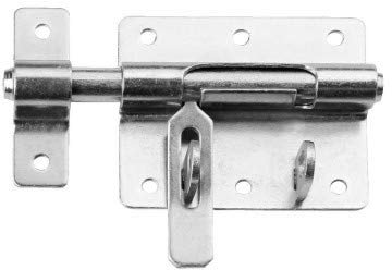 Verrou de box porte-cadenas acier zingué - DIAMETRE - Ø 16, Finition - Acier zingué