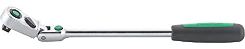 stahlwille 452QR l 3/8“ Gelenkknarre l Ratsche mit 90° schwenkbarem Kopf l QR Sicherheitsverriegelung l 2-K-Griff l Made in Germany