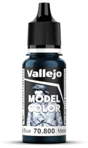 Farbe Vallejo Model Color 70800 Gunmetal Blue (17ml)