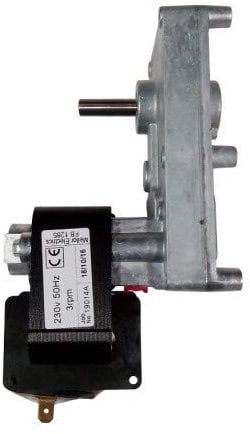 Drehzahl des Getriebemotors: 3 U/min, Wellendurchmesser: 8,5 mm, für Pelletöfen und Pelletkamine: CLAM