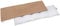 Medi Partners Kirschkernkissen 60x20cm 800g 100% Baumwolle Waffle 5 kammern Körnerkissen groß Öko Natur Wärmekissen Kältetherapie abnehmbarer Bezug (Beige)