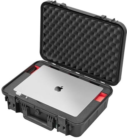 TOMcase Koffer für MacBook Pro 16 (M1 – M4), robuster und wasserdichter ECO Schutzkoffer (IP65) für Laptop/Notebook - Made in Germany (16)