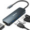SGEYR Usb 3.0 Hub with Hdmi Port for Laptop, Usb C Hub Multiport Adapter, Usb Type C Hub Display Port, Multi Usb C Hub 3.0, Usb Hub 3.0 with Hdmi, Usb Type C Data Transfer Hub, for Windows, Keyboard