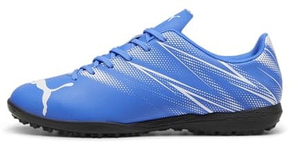 PUMA Herren Attacanto Turf Trainer Soccer Cleats Sneaker, Bluemazing White, 44 EU
