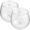 TOPBATHY 2pièces Pots De Fleurs pour Aquarium Verre Transparent avec Décor pour Plante Aquatique Favorise La Croissance Et Oxygénation