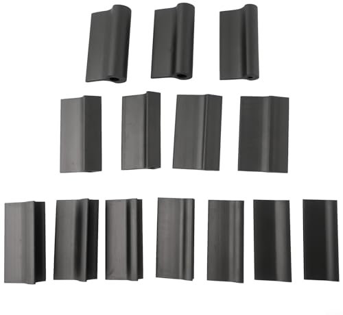 Feeshoppher 14 Pcs Rubber Sanding Block Kit Hand Tool Set With Curved Contours Convex Concave Design For Wood Metal Polishing