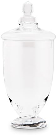 Unbekannt Tarro de Cristal para Caramelos de 28 cm con Tapa