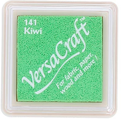 Tsukineko Versacraft Stempelkissen, Zitronengelb, klein, kiwi, 3.4 x 3.4 x 2 cm
