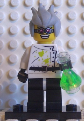 LEGO 8804 Minifiguren Serie 4 – verrückter Wissenschaftler