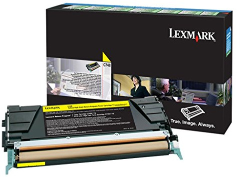 Lexmark C748H3YG Tintenpatrone für C748 gelb