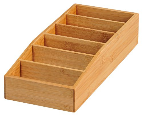 Kesper 70722 Aufbewahrungsbox, Bambus, Maße: 35 x 14 x 10 cm