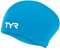 TYR Unisex-Adult Silikon-Badekappe für langes Haar, blau, Einheitsgröße