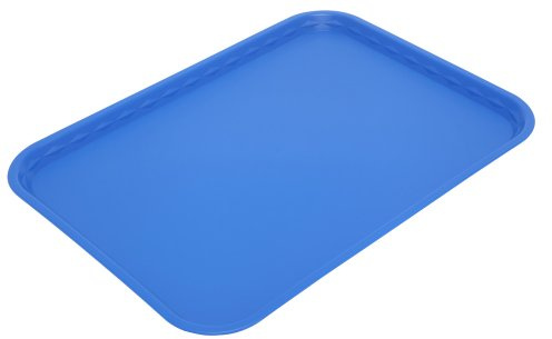 Harfield Blue Flat Food Serving Trays 41x30cm Polypropylene