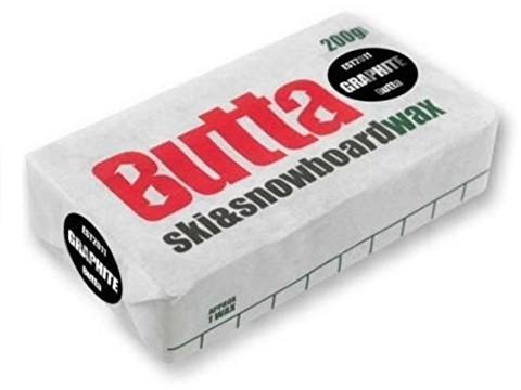 Butta Wax Graphite Ski And Snowboard Snow Wax - Black