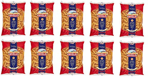 10x Pasta Divella 100% Italienisch N°22 Elicodali 500g