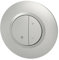 Legrand - Variateur toutes lampes dooxie 2 fils sans Neutre livré avec plaque ronde alu avec bague effet chrome
