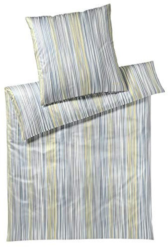 Joop! Bettwäsche Pinstripe lemon 1 Bettbezug 140 x 200 cm + 1 Kissenbezug 70 x 90 cm