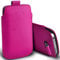 Digi Pig® HOT PINK Easy Access Pull Tab Case For Doro 1370 Mobiles - Durable Protective Phone Pouch Covers