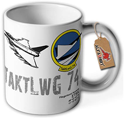 Tasse TaktLwG 74 Jagdbombergeschwader Europa Neuburg Donau Jet Fighter #35139