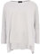 Zwillingsherz Poncho mit Baumwolle - Hochwertiges Cape für Damen - XXL Umhängetuch und Tunika mit Ärmel - Strick-Pullover - Sweatshirt - Stola für Sommer und Winter von Cashmere Dreams - hgr