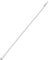 Schleuderstab transparent Stab aus transparentem Kunststoff mit Griff Zugstange Gardinenstab Länge 75 cm