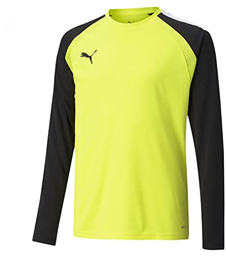 Puma Herren Teampacer Gk Ls JERS Langarmshirt, Neongelb, 7 Años