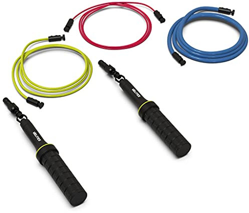 Velites Pack Corde à Sauter Earth 2.0 + Câbles (Noir)