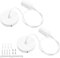 ZHIQIN Lot de 2 Suspension Luminaire E27 Pendentif Lampes Suspendues Accessoires Pendule corde 100CM Câble de Suspension Blanc Rétro Lustre Compatible avec Abat-jour pour Salon Chambre Cuisine