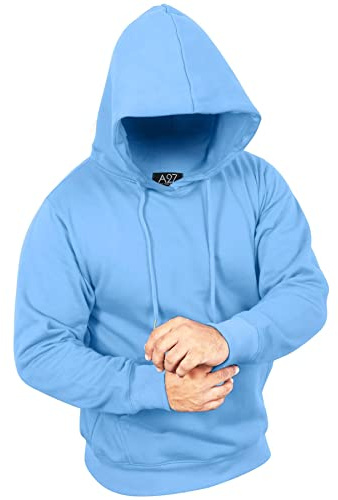 A2Z Mens Fleece Hoodie Pullover Hooded Jumper Sweatshirt Warm Coats Long Sleeve Top New Casual Fashion For Mens S/M/L/XL/XXL/3XL/4XL