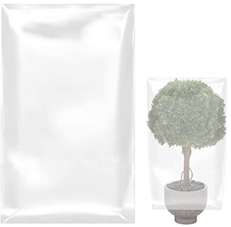 Transparente Pflanzenabdeckungen | Große strapazierfähige Pflanzenvlies Frostschutz Baumabdeckung | Anti-Frostschutz Outdoor Pflanzen Schutz Abdeckung Strauchjacke warme Decke