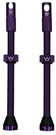 Peaty's MK2 Chris King Tubeless Ventile, 80 mm, Violett
