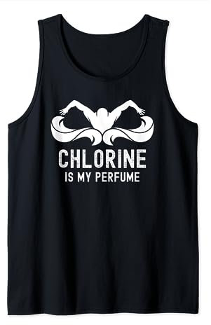 Spaß-Schwimmteam-Chlor ist mein Swim Coach Funny Swimmers Tank Top