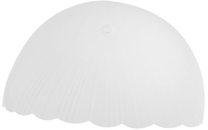 OSALADI 1stk Lampenschirm Aus Glas Lampenschirme Für Stehlampen Lampenschirm Zum Aufstecken Schirm Aus Alabasterglas Glas Licht Alte Lampe Tischlampenschirme Schmücken Weiß E27 Gefrostet