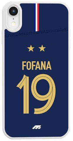 MYCASEFC Cover calcio Wesley Fofana France Sony Xperia 5 II 5G. Custodia da calcio per smartphone per appassionati di calcio, idea regalo, design di alta qualità.