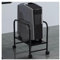 GRRICEPL Computer-Host-Halterung, Beweglicher CPU-Halter Für Computergehäuse, Desktop-Mainframe-Halter, Mit 4 Stummschaltrollen (Farbe : Black-B, Größe : 450x260x410mm)