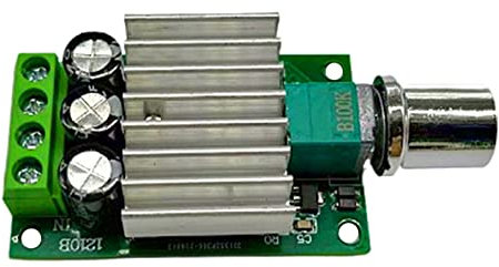 NERTOEE 1 contrôleur de vitesse PWM DC moteur 12 V 24 V 10 A Régulateur de vitesse réglable Variateur Interrupteur de commande pour moteur de ventilateur LED Lumière