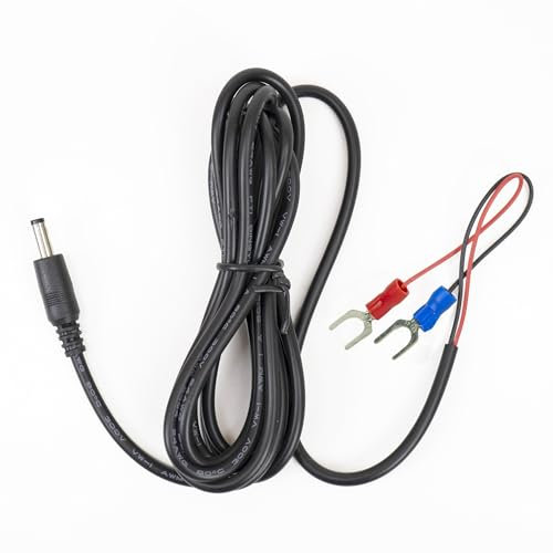 PNI Câble d'alimentation de Batterie pour caméras de Chasse, Longueur 1,5 m, connecteurs en U