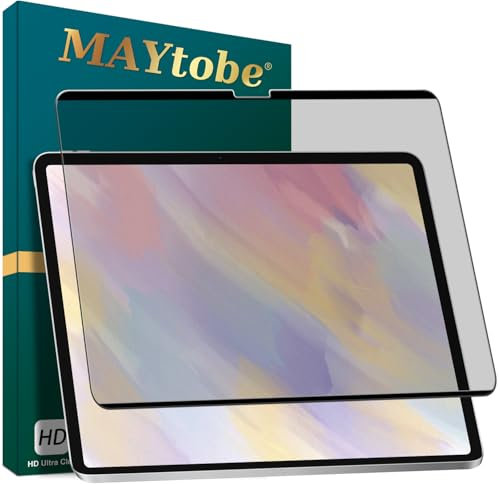 MAYtobe Magnetic Privacy Screen Protector for iPad Air 11 Inch M2 2024, Removable and Reusable, Anti Spy, Anti-Glare, Anti-Blue Light, No Bubbles