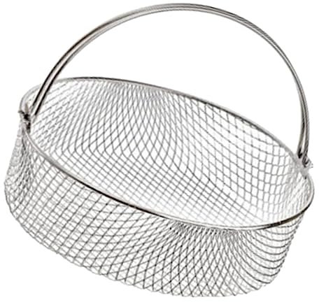 PRETYZOOM Cesta De Freidora De Aire 8.25 Pulgadas Malla De Acero Inoxidable Cesta De Repuesto Accesorios Para Cocinar Papas Fritas y Verduras Para Freidora Pequeña