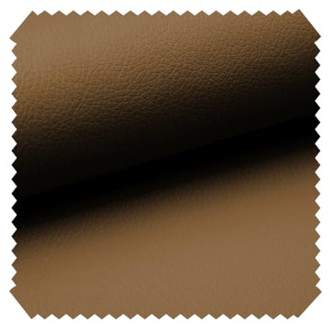novely® Soltau | weiches Kunstleder PU Premium Qualität Polsterstoff mehr als 100.000 Touren Echtleder-Optik Möbelstoff | Meteware | 1lfm Farbe: 89 Cognac