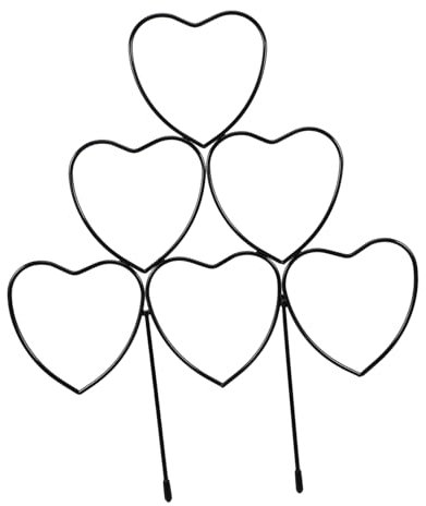 CAXUSD Spalier Für Kletterpflanzen Rankgitter Metall Gartenstütze Für Topfpflanzen Rankhilfe Für Pflanzen