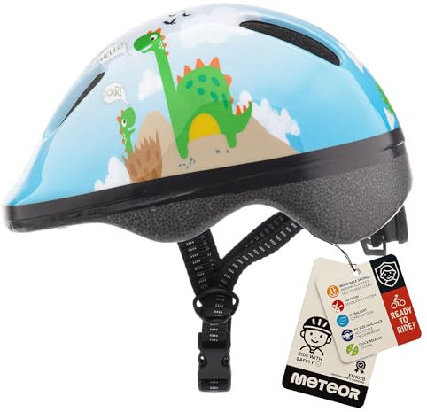 meteor® Fahrrad-Helm Kinder-Jugend-helme: Radhelm Radsport Skateboard Inline-Skate BMX Scooter - Entwickelt für die Sicherheit der jüngsten Benutzer