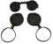 Holibanna Binocular Lens Caps 1 Set Objective Lens Covers Rubber Cover for Scratch Protection